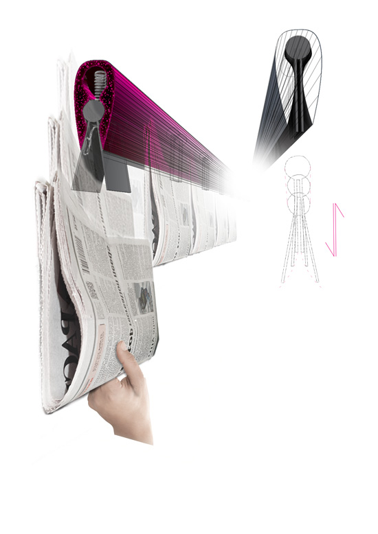 Newspaper delivery system