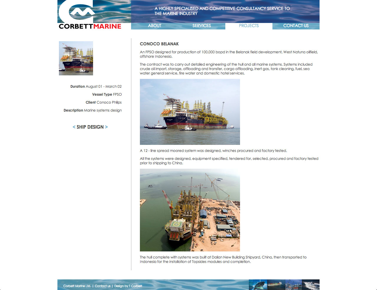 Corbett Marine Ltd. screenshot
