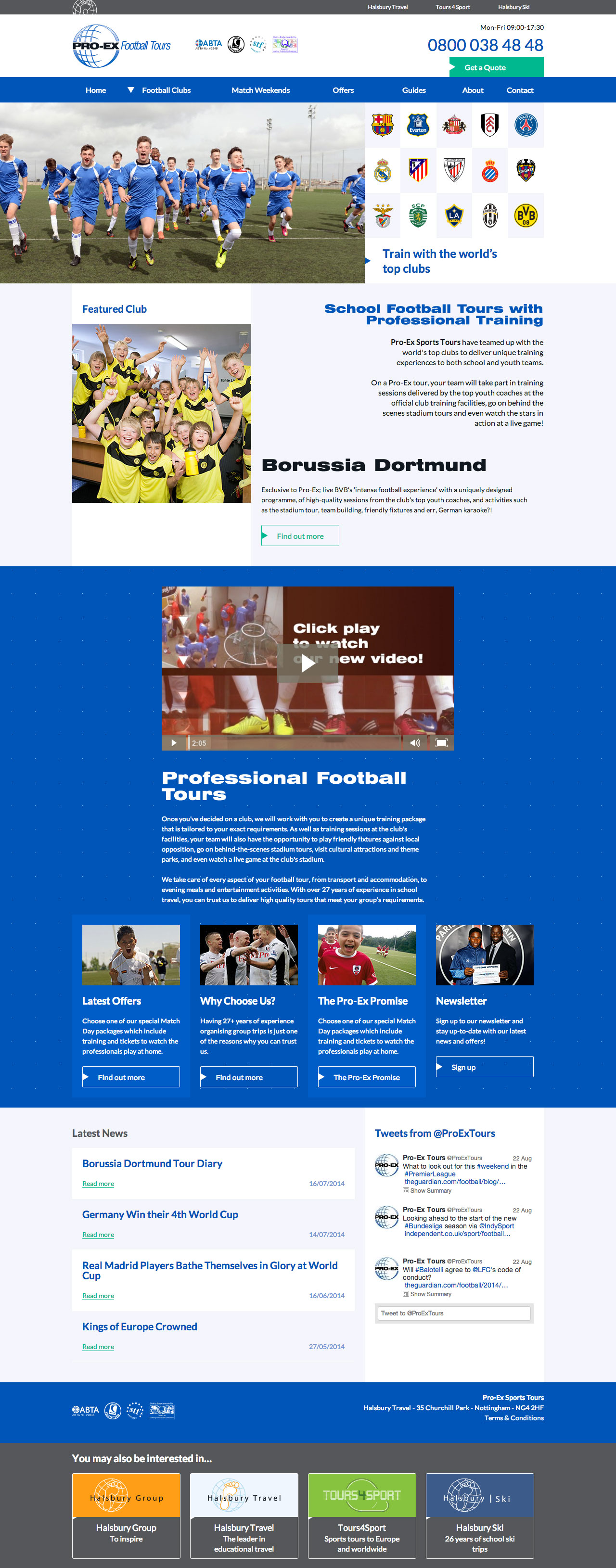 Pro-Ex Football Tours screenshot