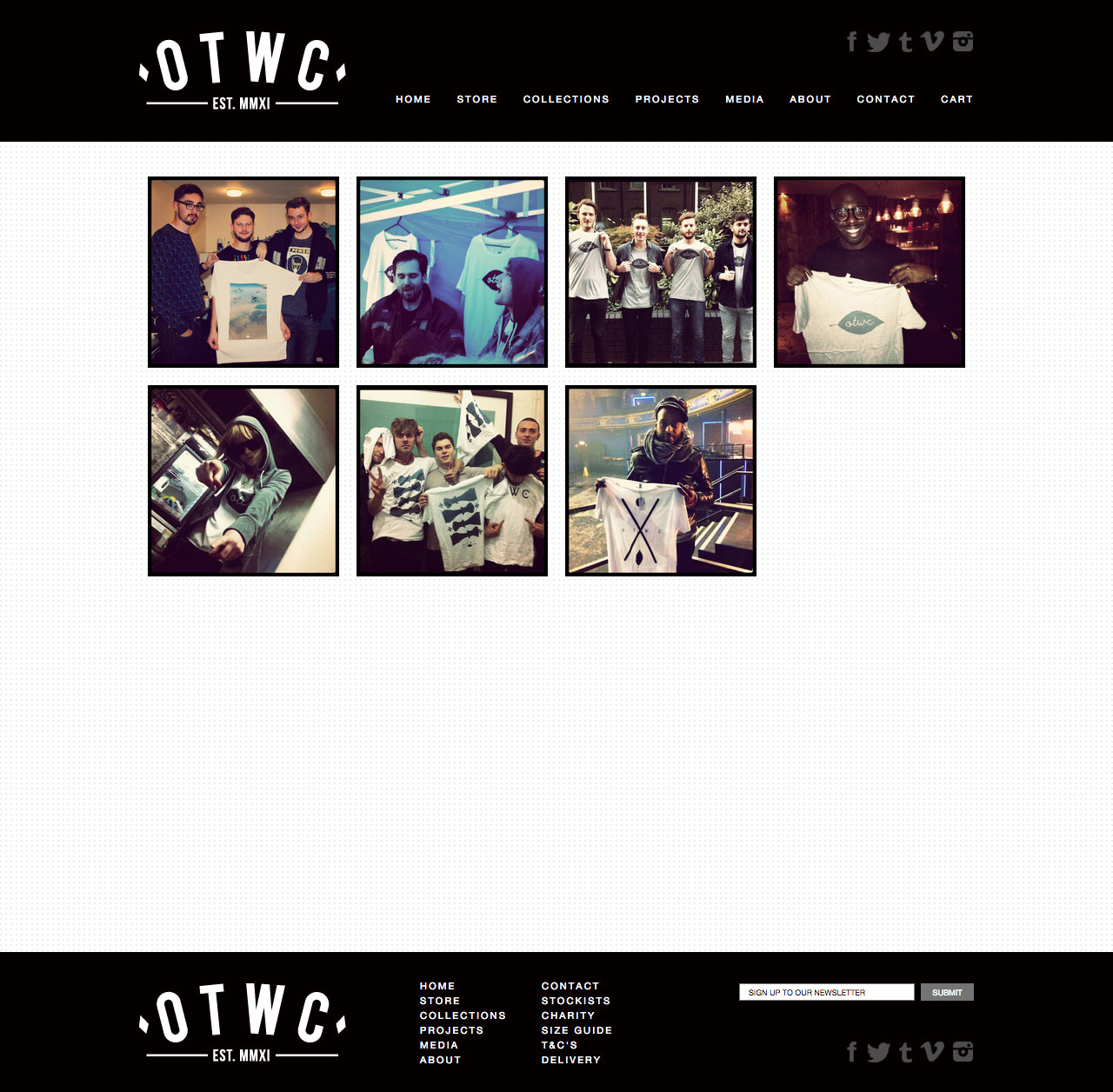 Out The Woods Clothing screenshot